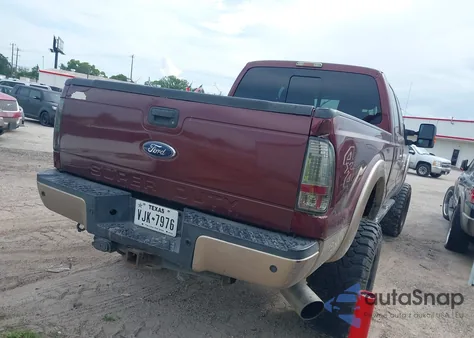 2012 Ford F-250 Lariat from USA, damaged, VIN 1FT7W2BT4CEC61249